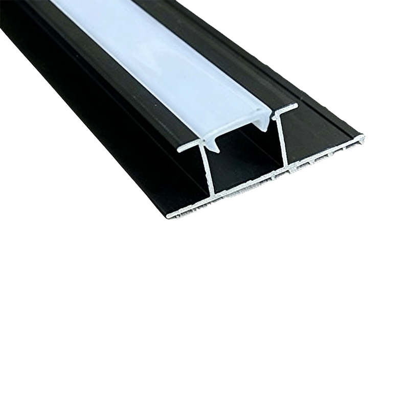 Aluminiowe linie X8 ze światłami dla panelu z forniru drewnianego o grubości 8 mm. Zwiększona atmosfera