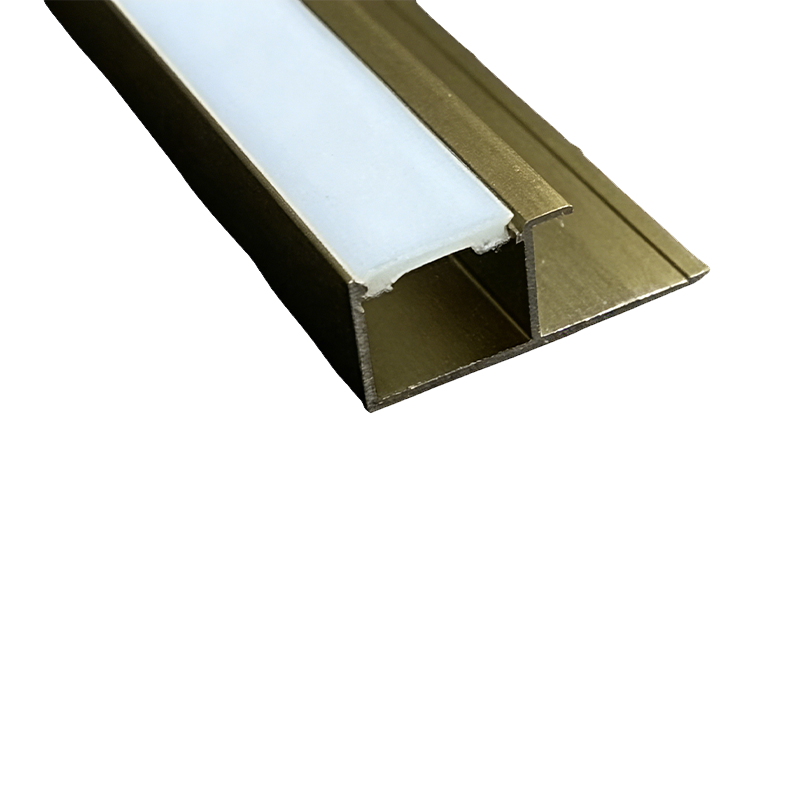 Bezszwowe aluminiowe linie LED do montażu podtynkowego X8 do nowoczesnej stolarki wewnętrznej
