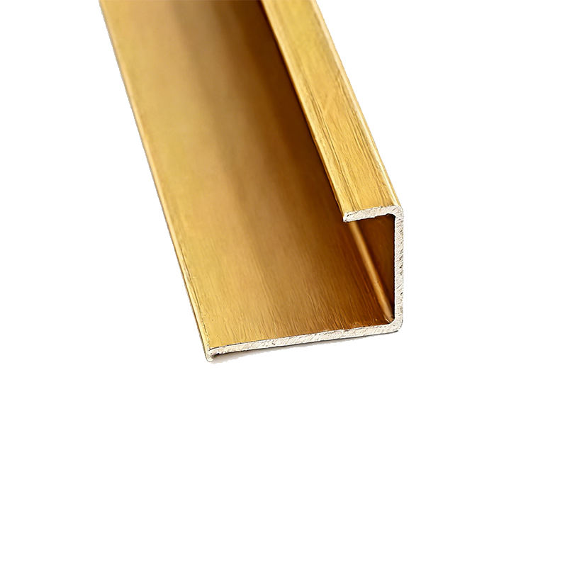 Obrzeże aluminiowe X8 do paneli z forniru drewnianego o grubości 8 mm. Doskonała wytrzymałość